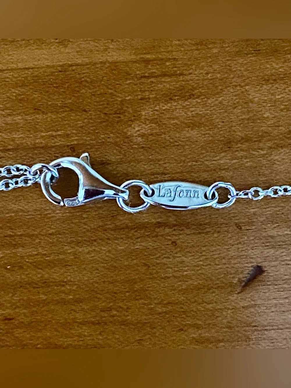 LaFonn Sterling Silver Shooting Star Necklace